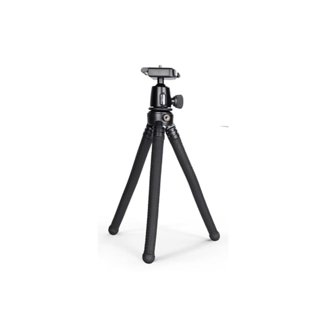 Digitek DTR-320 FT lightweight tripod stand with fluid head for camera and smartphone use