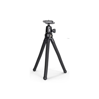 Digitek DTR-320 FT lightweight tripod stand with fluid head for camera and smartphone use