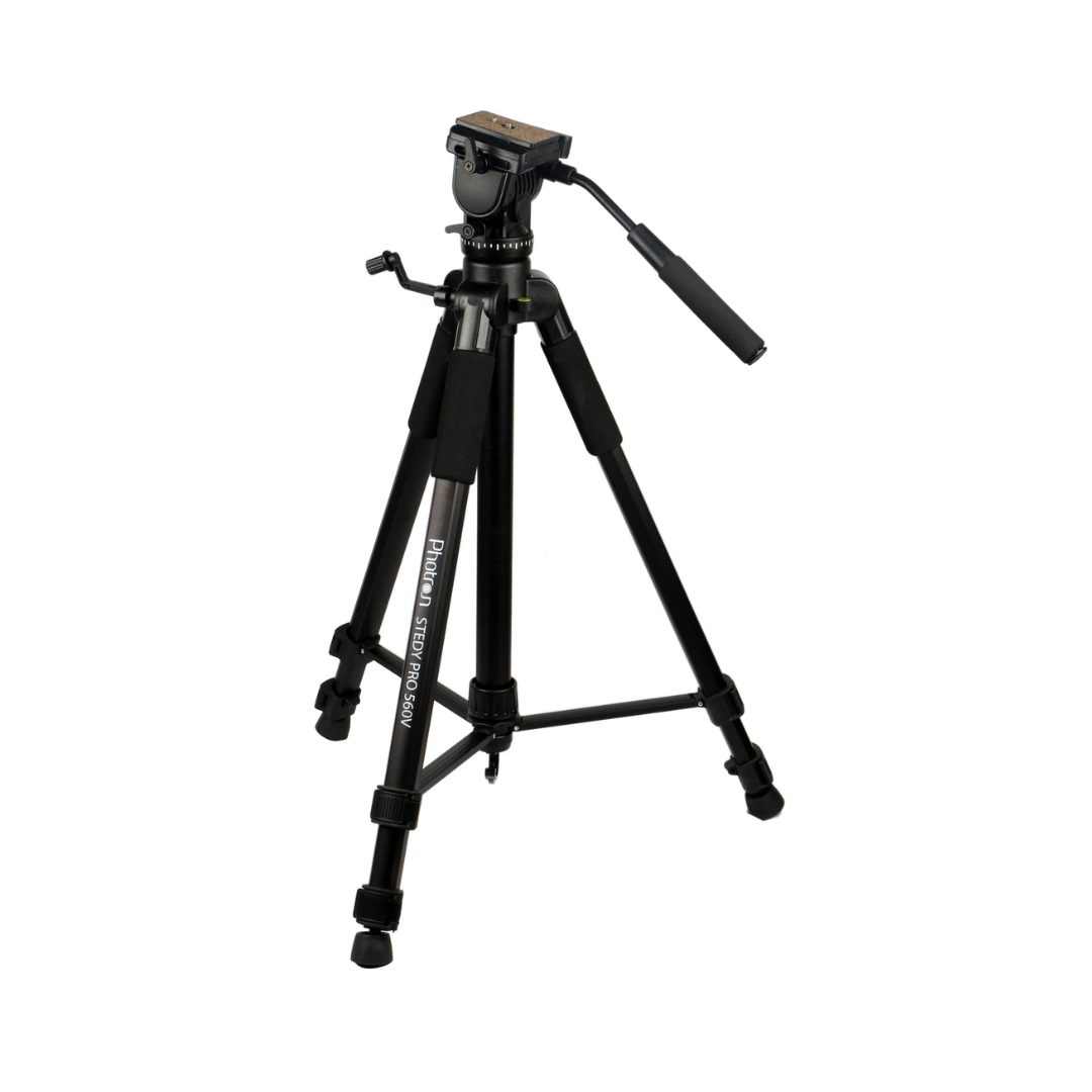 Photron Stedy Pro 560V video tripod PHTSTV 56 with fluid head for stable professional filming at Camera Club