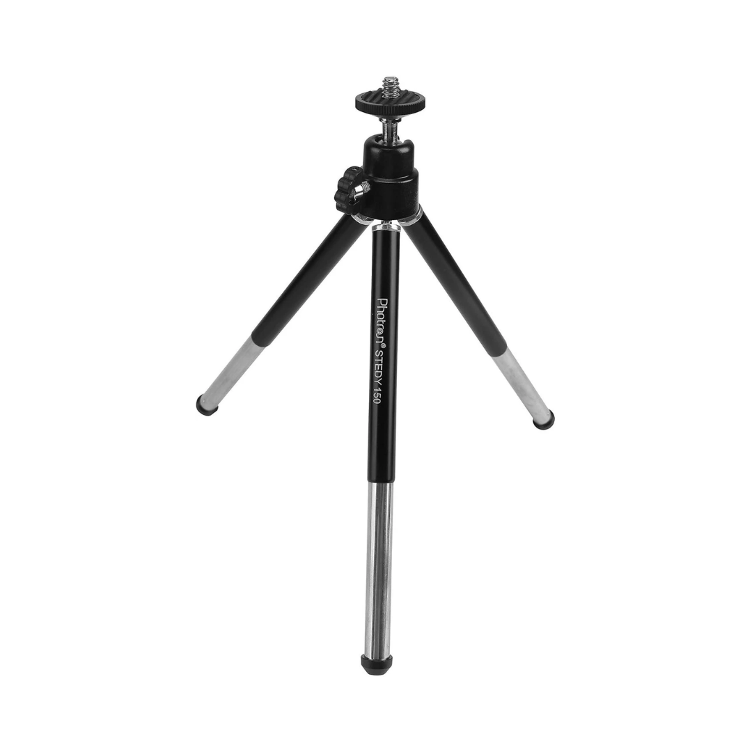 Photron Stedy 150 Mini Tripod PH150M with mobile holder for smartphones and cameras available at Camera Club
