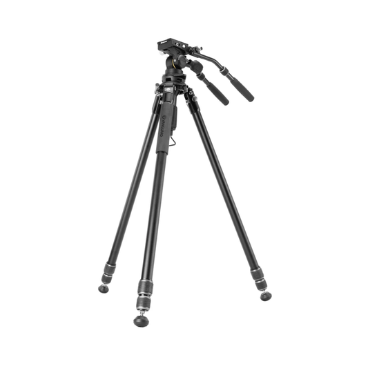 Vanguard Alta Pro 3VRL video tripod with adjustable legs and fluid head