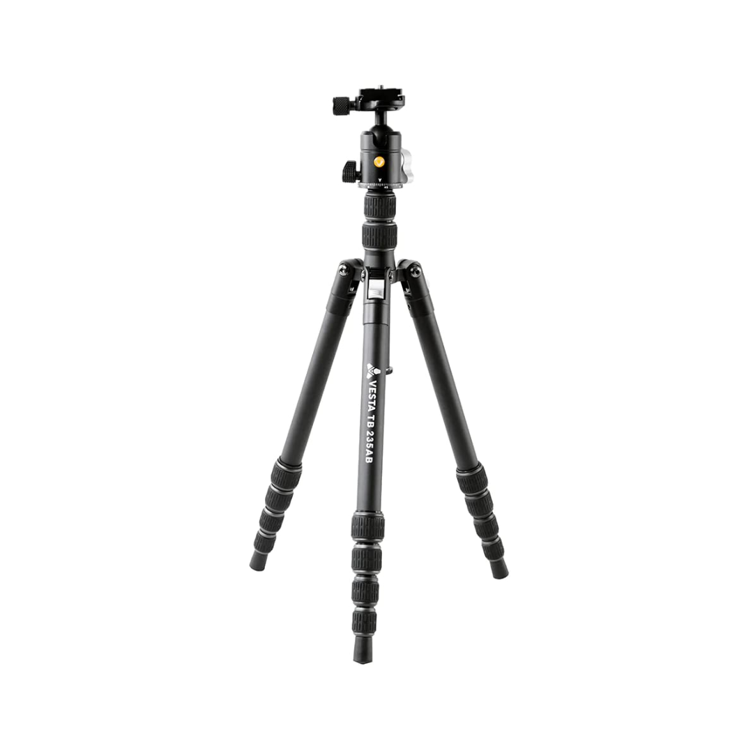 Vanguard Vesta TB Tripod with adjustable legs and stable mount for cameras