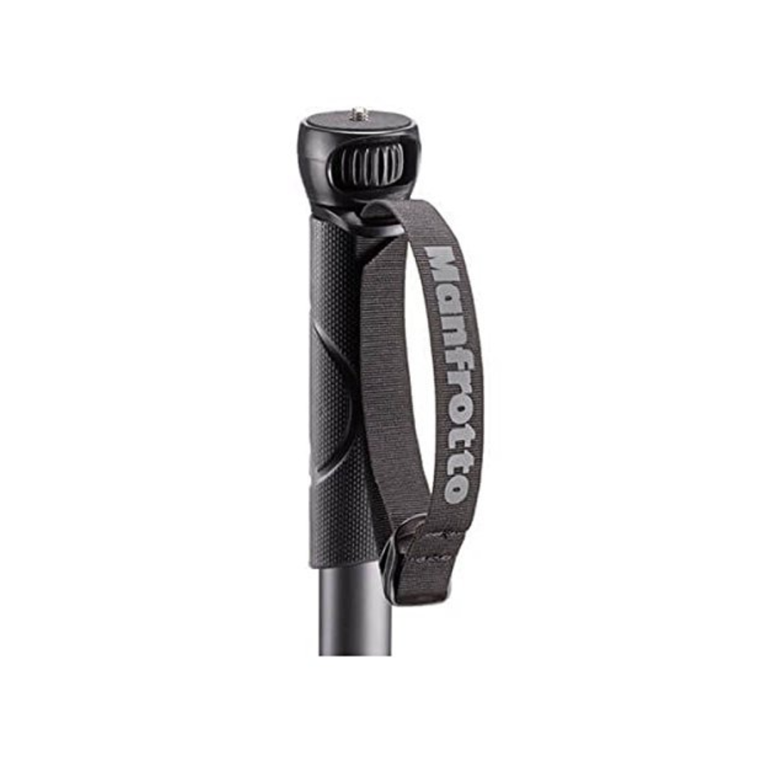 Manfrotto Compact Monopod Black lightweight portable camera support for stable photography and videography