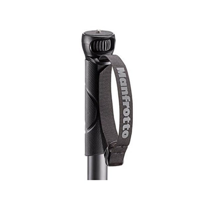 Manfrotto Compact Monopod Black lightweight portable camera support for stable photography and videography