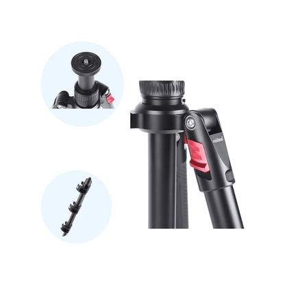 Miliboo Mufa-BK aluminium fluid video tripod kit for cameras