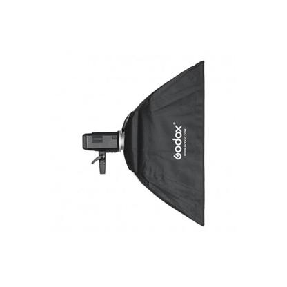 Unboxed Godox SB-FW6090 rectangular softbox with grid and Bowens mount for studio flash lighting setup at Camera Club