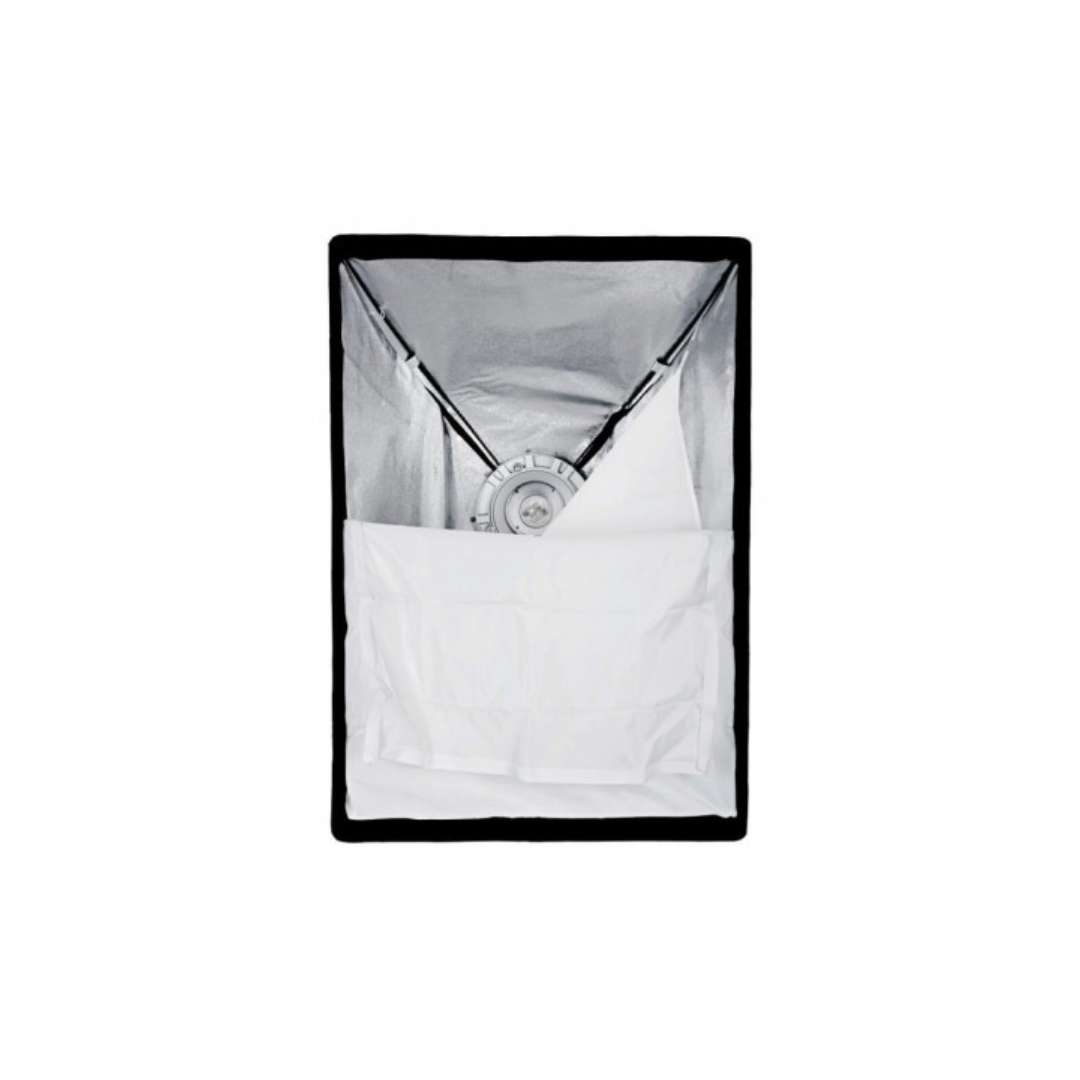 Unboxed Godox SB-FW6090 rectangular softbox with grid and Bowens mount for studio flash lighting setup at Camera Club