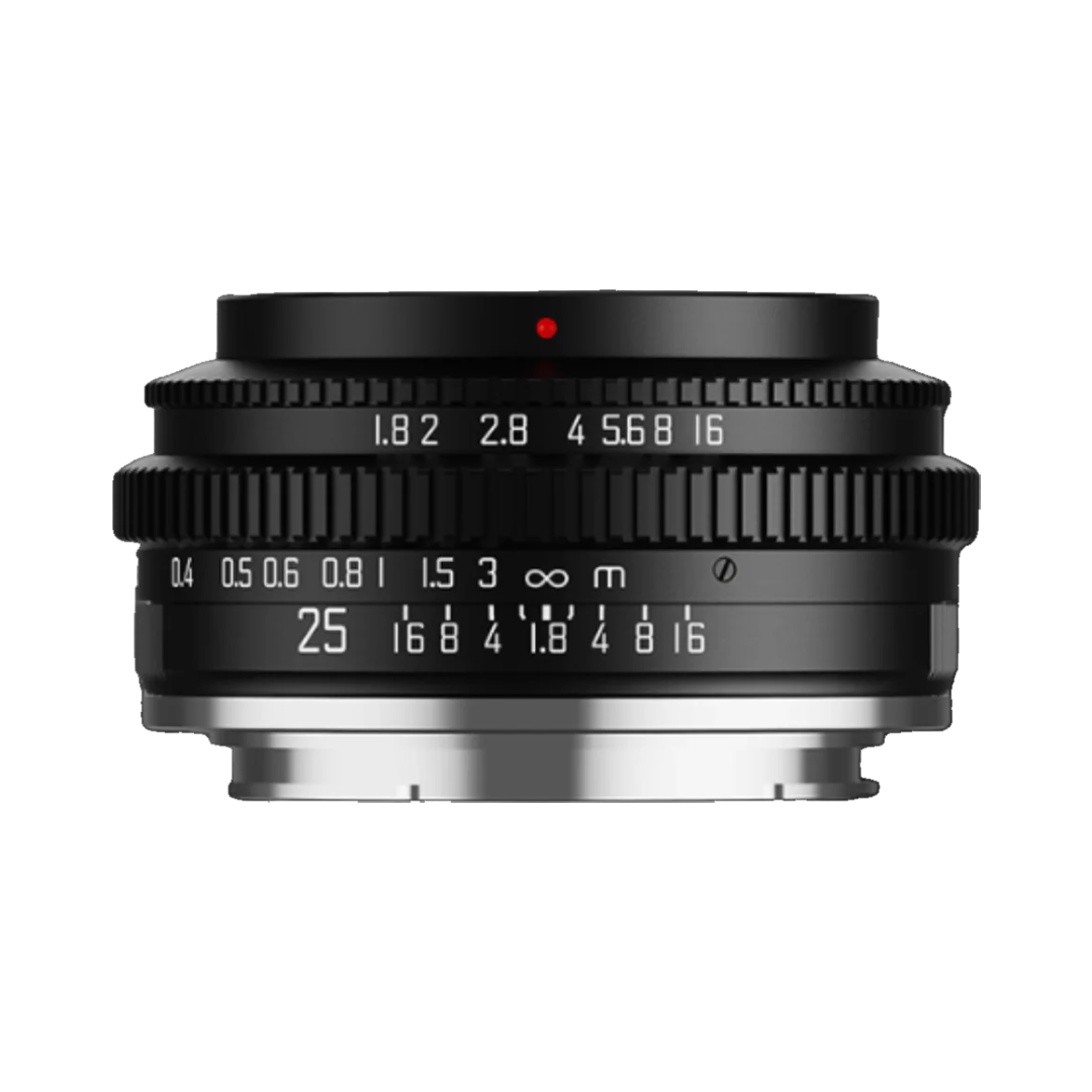 SG Image RF mount 25mm f1.8 manual focus prime lens for Canon RF mirrorless camera