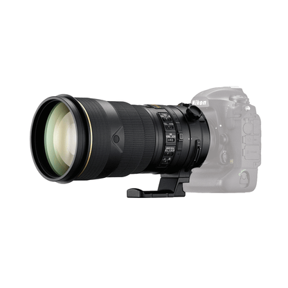 Used Nikon AF-S 300mm f/2.8G II ED VR professional telephoto lens for sports and wildlife photography, available at Camera Club