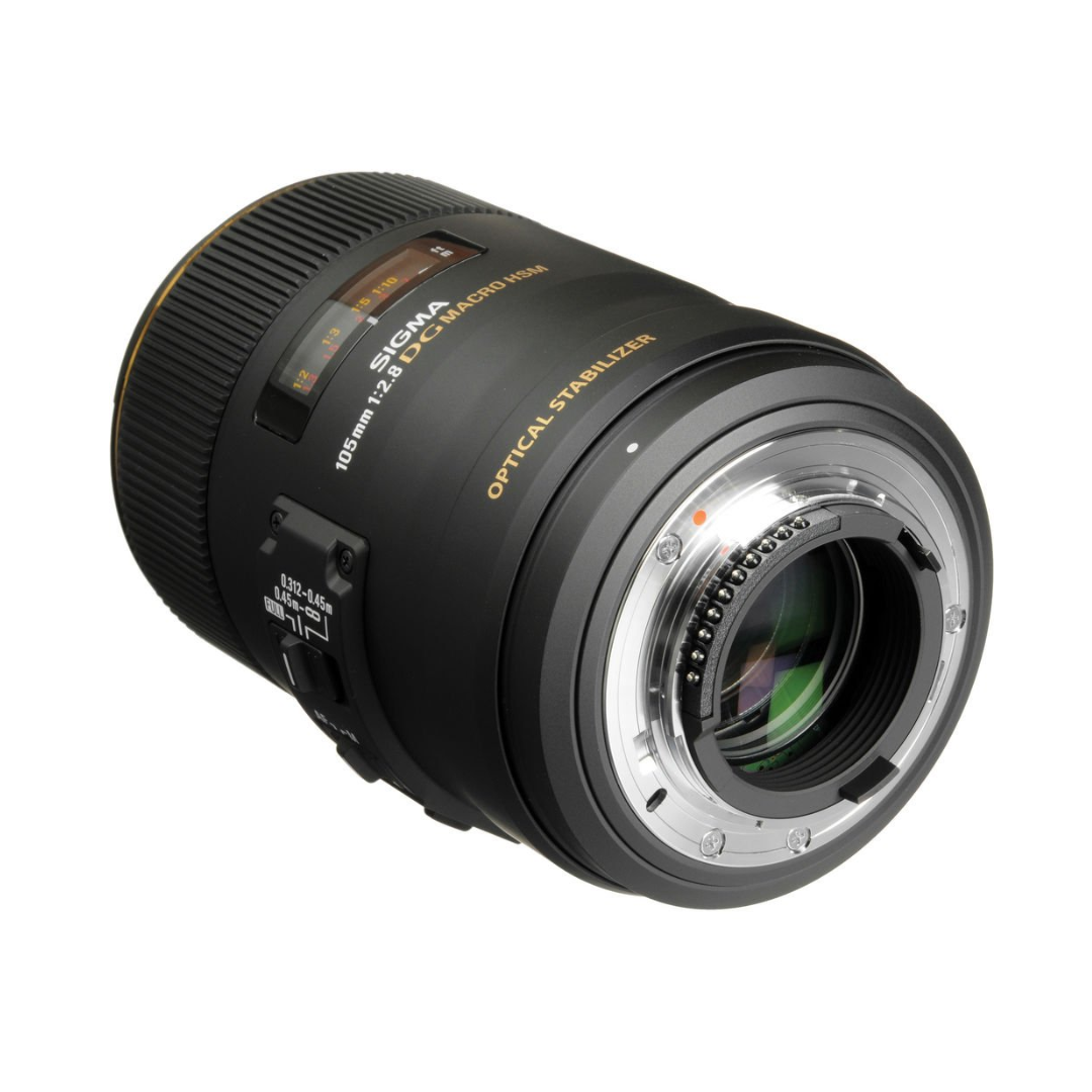 USED I Sigma 105mm f/2.8 DG Macro HSM Lens for Nikon Mount