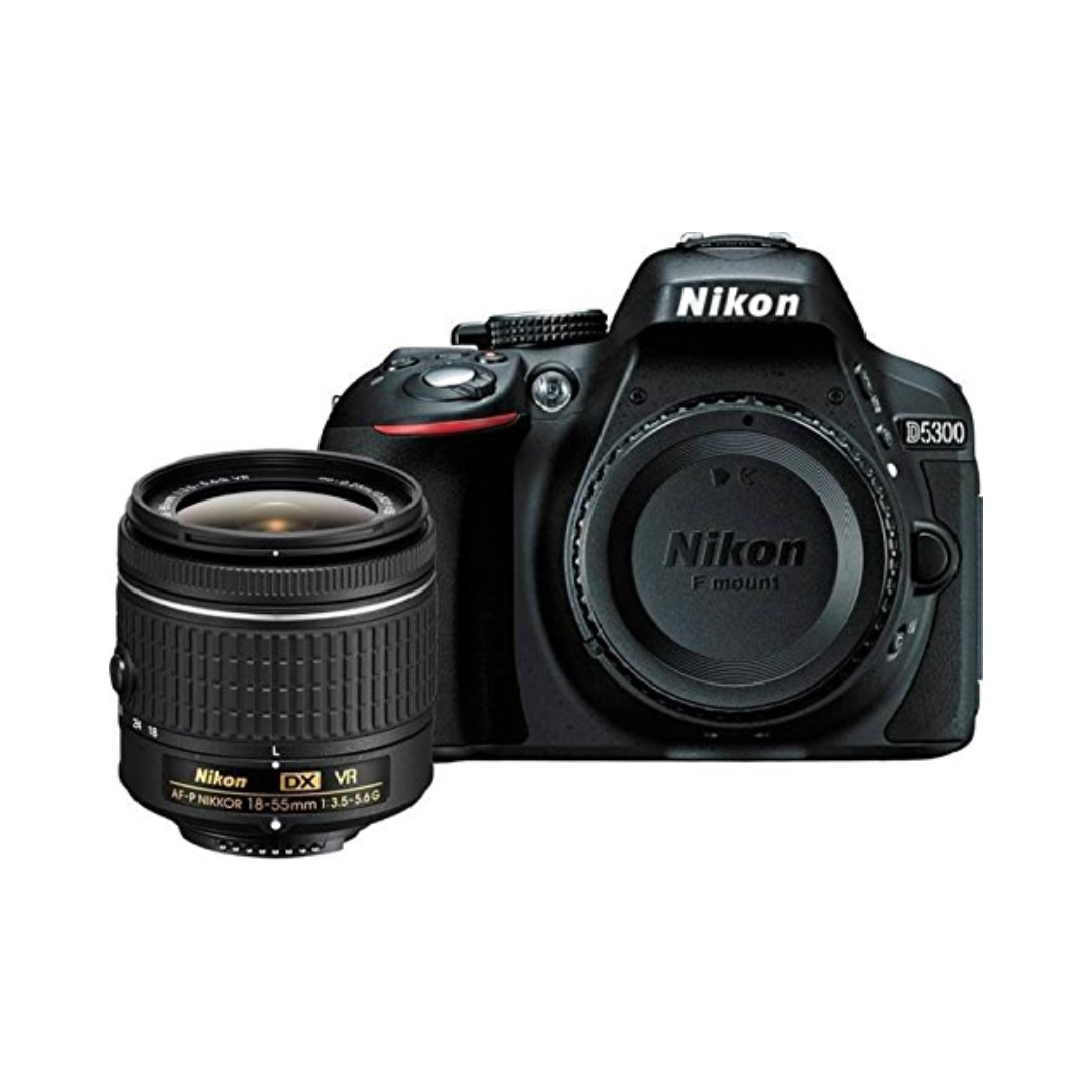 USED I Nikon D5300 DSLR Camera with AF-S 18-55mm VR II Kit Lens