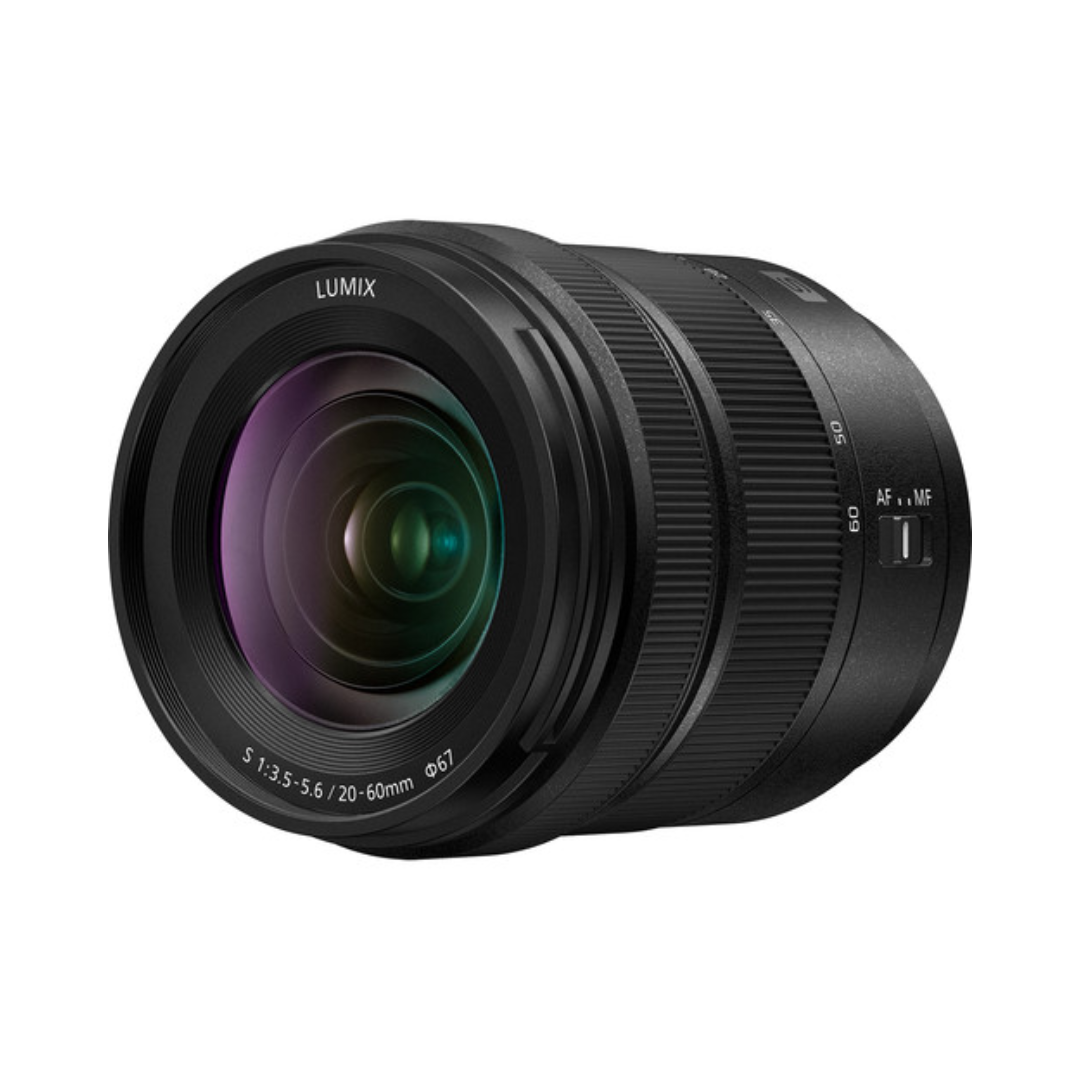 Panasonic Lumix S-R2060GC 20-60mm F3.5-5.6 L-Mount zoom lens for full-frame mirrorless cameras