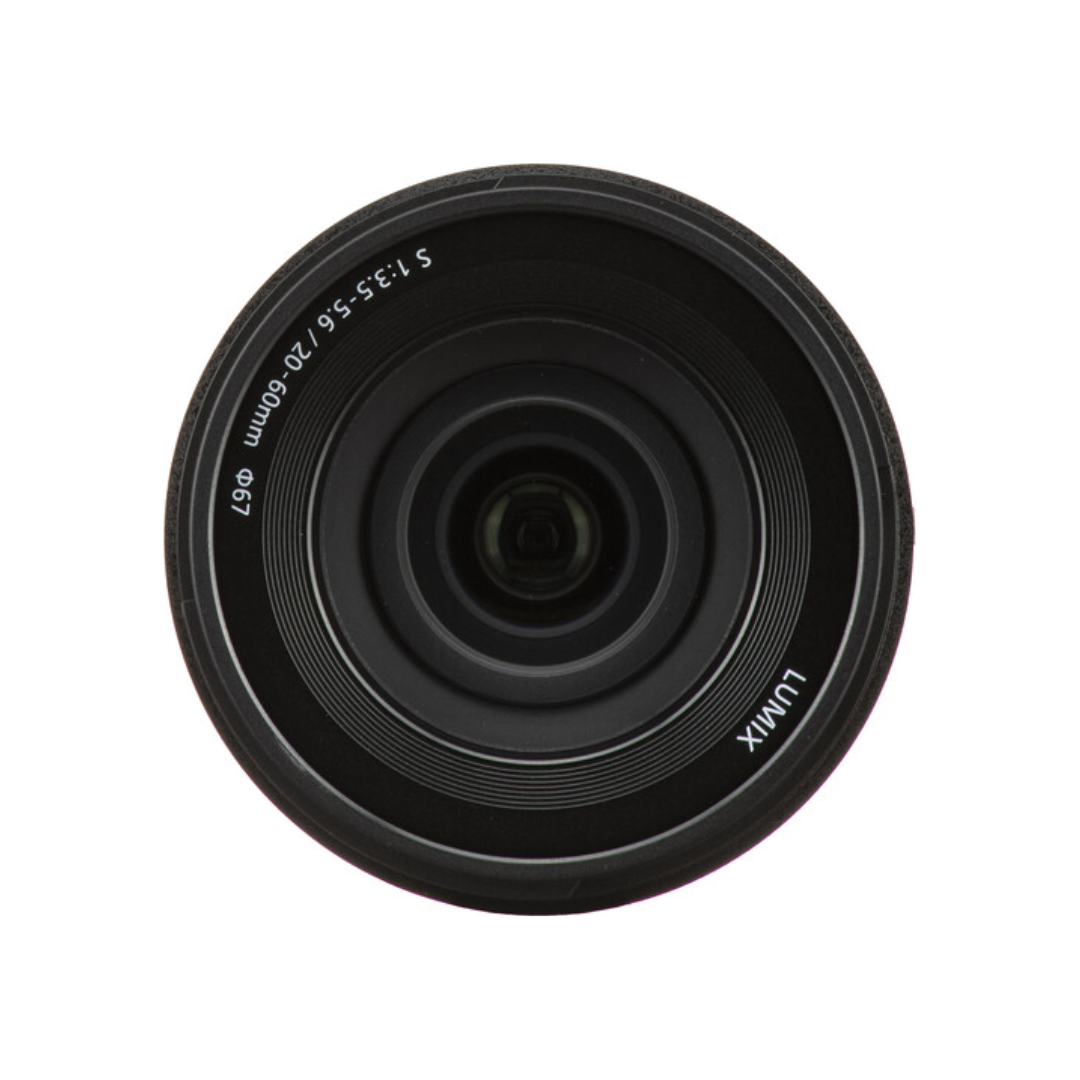 Panasonic Lumix S-R2060GC 20-60mm F3.5-5.6 L-Mount zoom lens for full-frame mirrorless cameras
