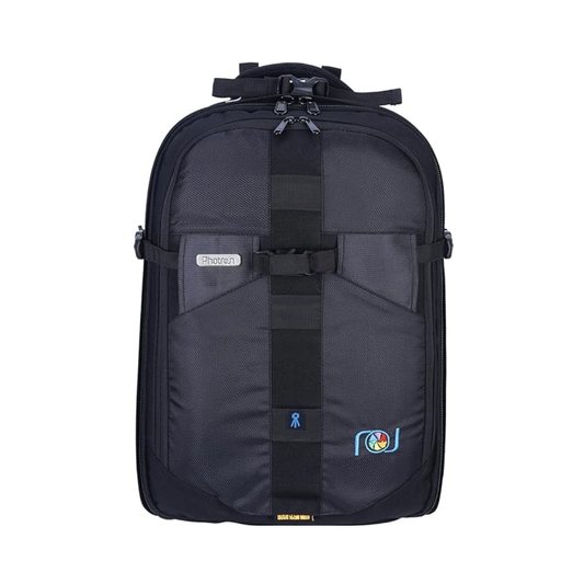 Photron Pro Runner 450 AW II camera backpack for DSLR and mirrorless gear with padded compartments and weather protection