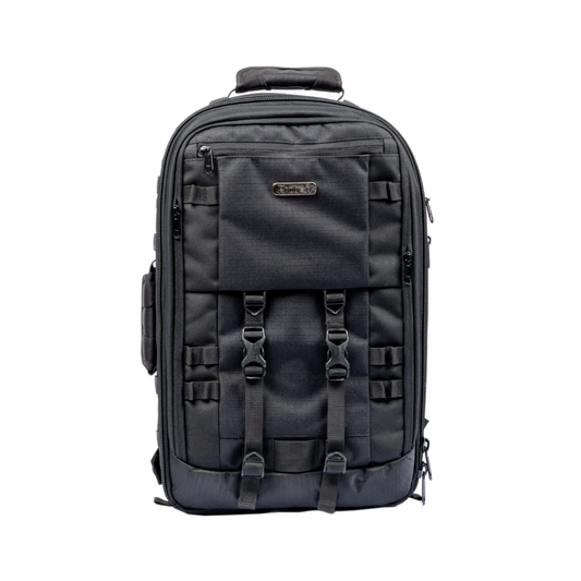 Photron Pro Trekker 350 AW Camera Backpack with padded compartments and weather resistant design for DSLR cameras at Camera Club
