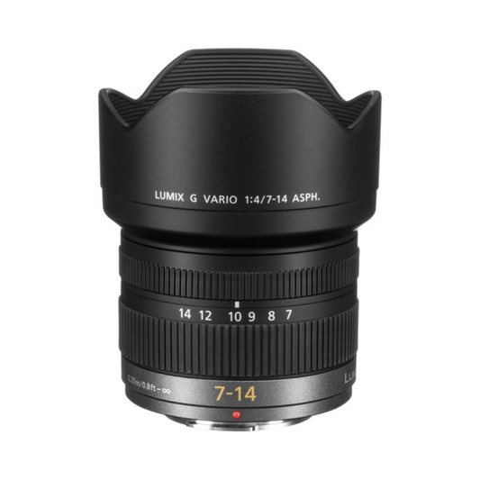 Panasonic Lumix G Vario 7-14mm f/4.0 ASPH wide-angle Micro Four Thirds lens for landscapes, architecture and interior photography