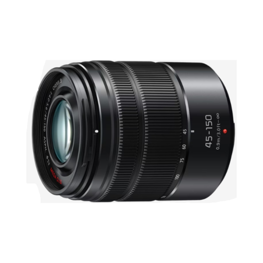 Panasonic Lumix G Vario 45-150mm f4-5.6 ASPH MEGA OIS Micro Four Thirds telephoto zoom lens