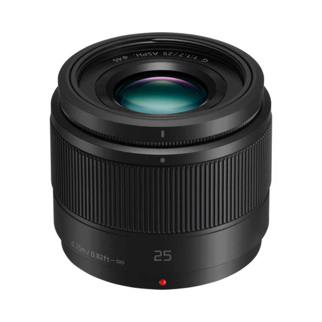 Panasonic Lumix G 25mm F1.7 ASPH prime lens for Micro Four Thirds cameras