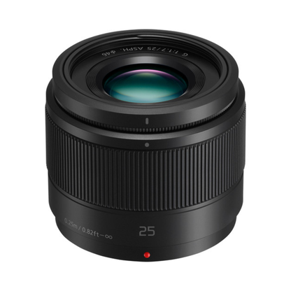 Panasonic Lumix G 25mm F1.7 ASPH prime lens for Micro Four Thirds cameras