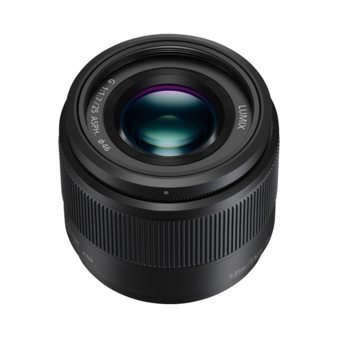 Panasonic Lumix G 25mm F1.7 ASPH prime lens for Micro Four Thirds cameras