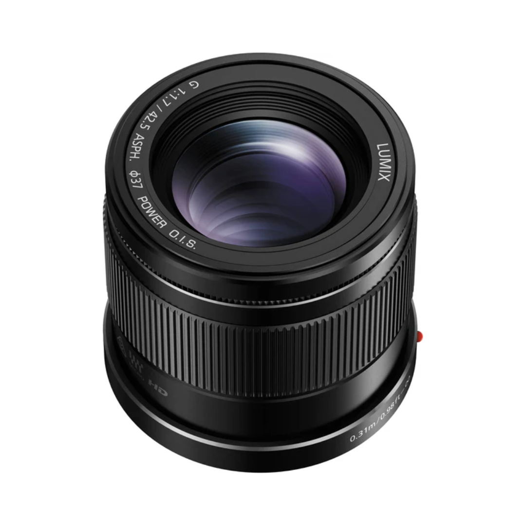 Panasonic Lumix G 42.5mm f/1.7 ASPH Power OIS portrait lens for Micro Four Thirds cameras