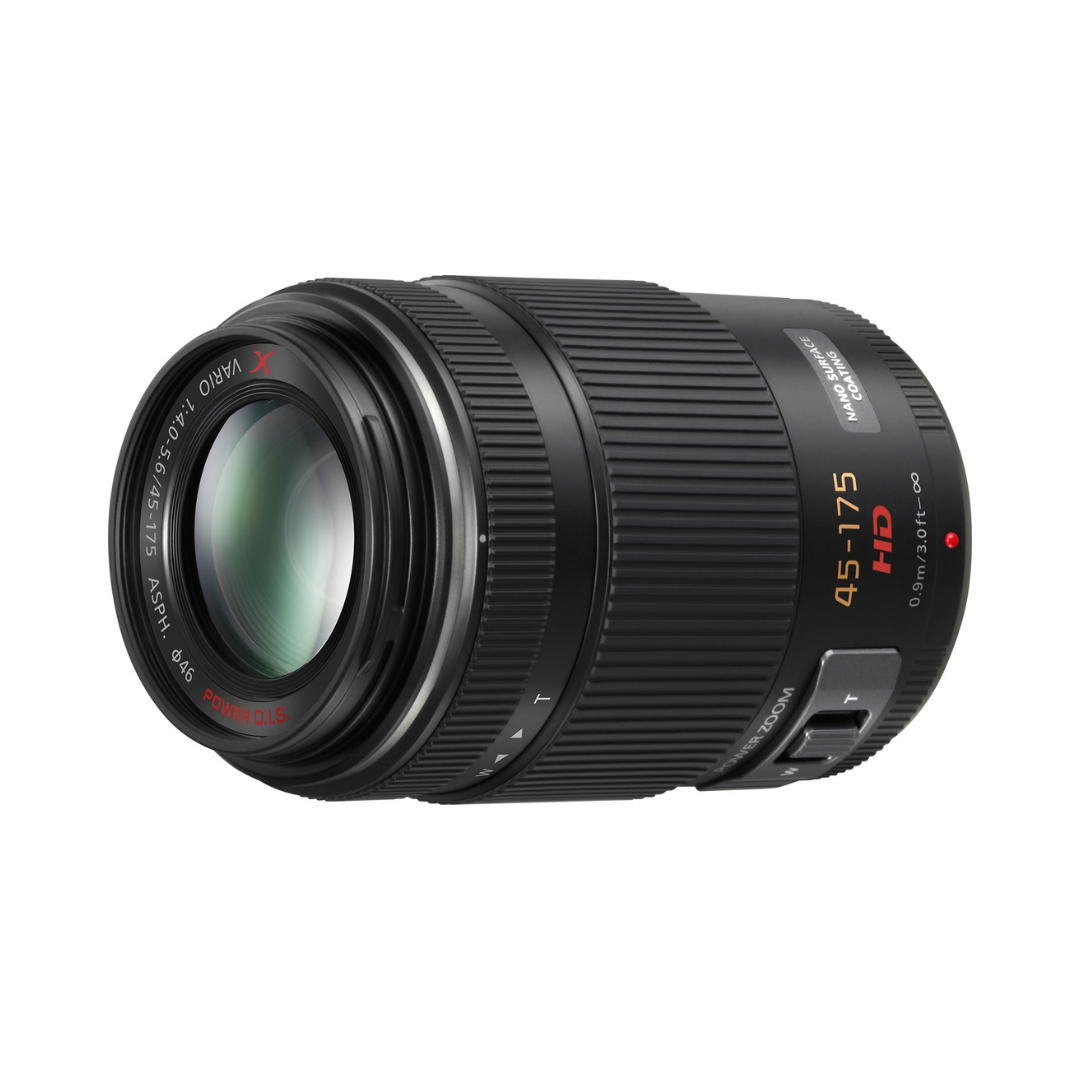 Panasonic Lumix G X Vario PZ 45-175mm F4-5.6 ASPH Power O.I.S Micro Four Thirds telephoto zoom lens