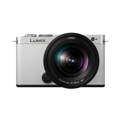 Panasonic Lumix S9 full-frame mirrorless camera with 20–60mm lens for photography and video