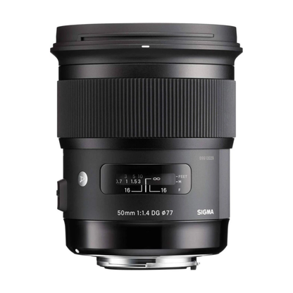 USED I Sigma 50mm f/1.4 DG HSM Art Lens for Sony E Mount