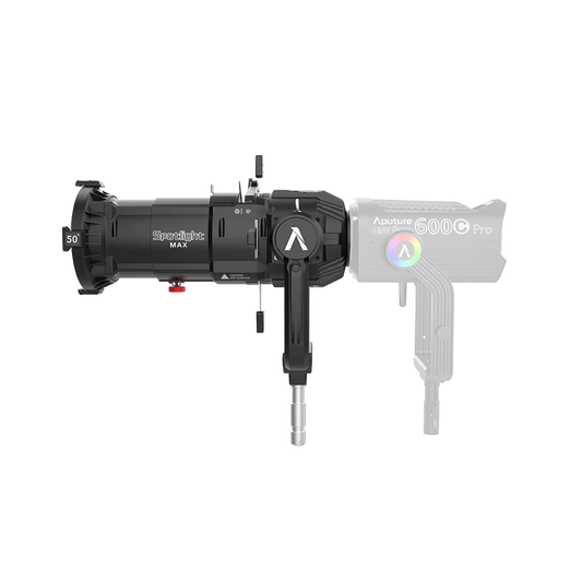 Aputure Spotlight Max Kit with 50° Lens – Professional LED Light Shaping Tool