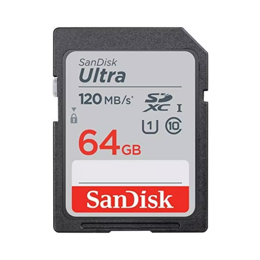 USED | SanDisk Ultra 64 GB 120 Mbps SDXC UHS-I Memory Card