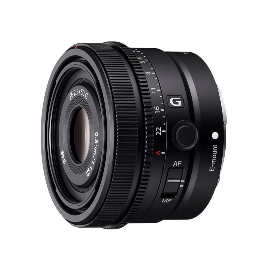 Sony FE 50mm F2.5 G Lens – Compact Full-Frame Prime for E-Mount