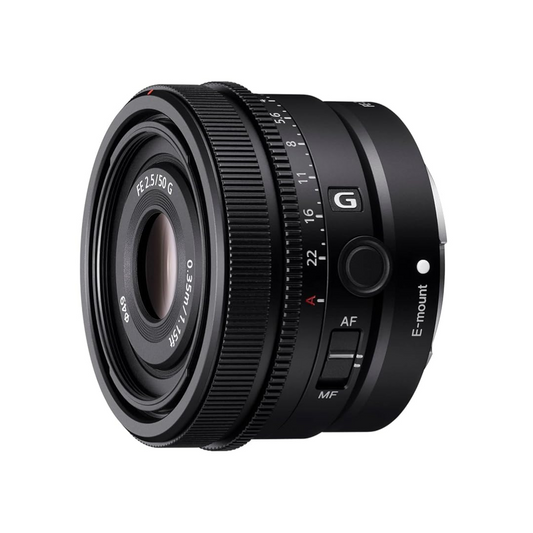 Sony FE 50mm F2.5 G Lens – Compact Full-Frame Prime for E-Mount