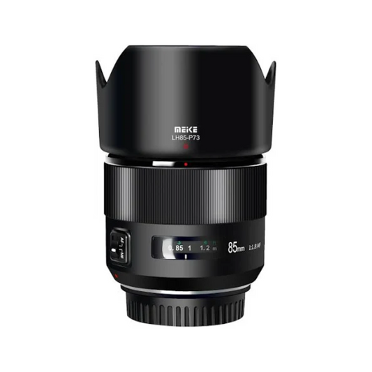 Meike 85mm f/1.8 full frame autofocus STM lens compatible with Canon cameras
