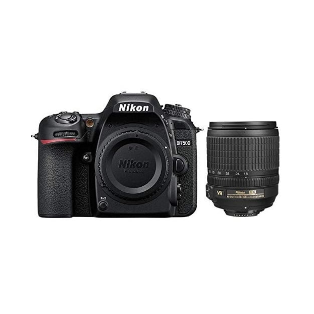 Used Nikon D7500 DSLR Camera with 18-105mm VR Kit Lens – High-Performance Photography Gear