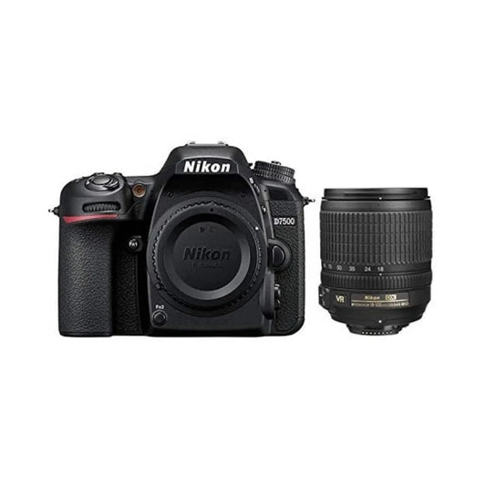 USED I Nikon D7500 DSLR Camera with AF-S 18–105mm VR Lens