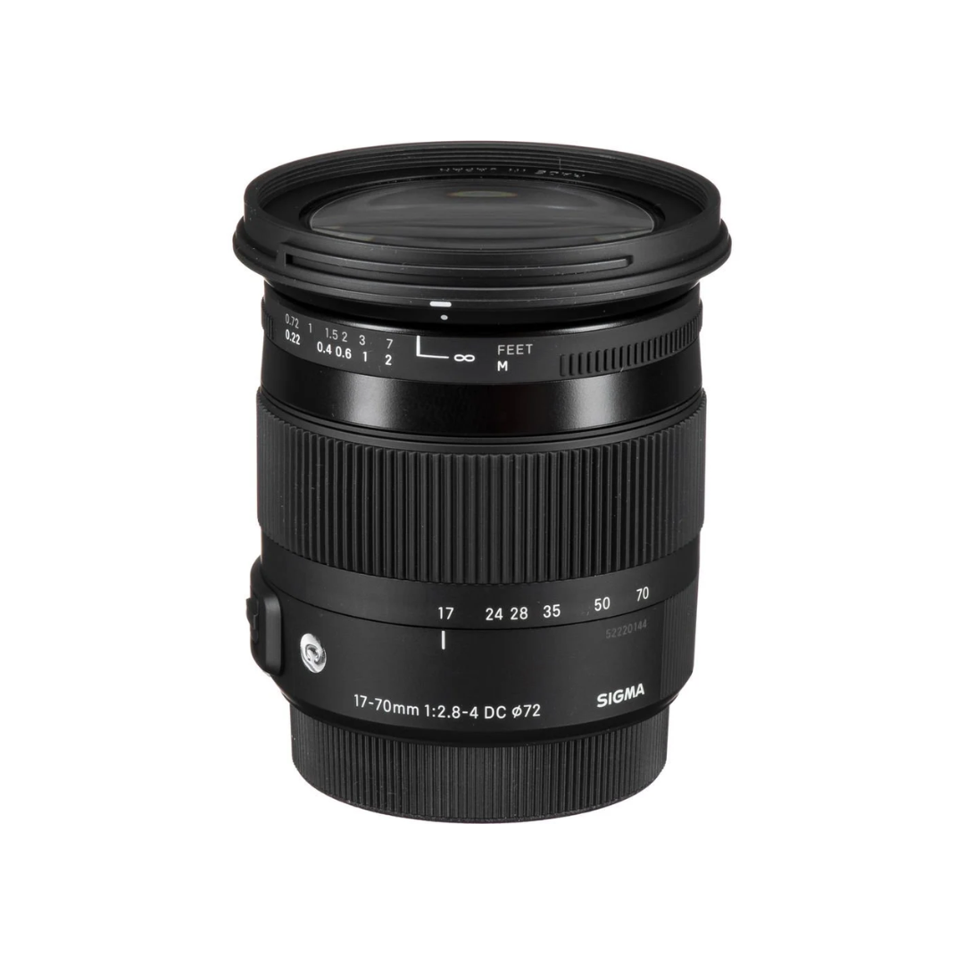 USED I Sigma 17-70mm f/2.8-4 DC Macro OS HSM Contemporary Lens for Canon EF
