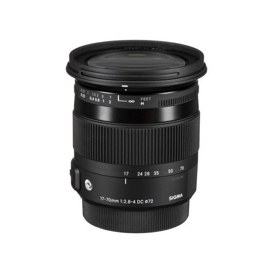 USED I Sigma 17-70mm f/2.8-4 DC Macro OS HSM Contemporary Lens for Canon EF