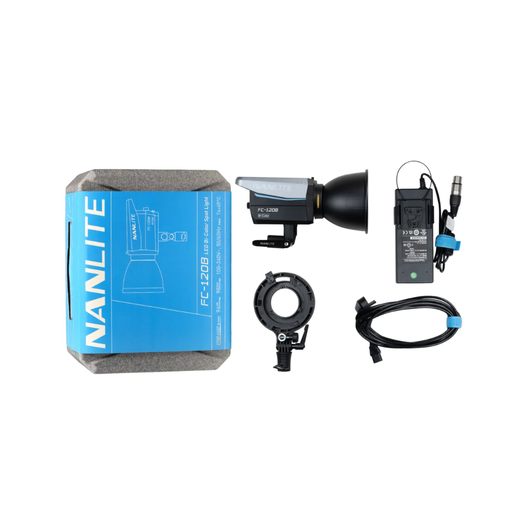 Nanlite FC120B+MixWand18II Bundle Kit – Bi-Color LED Light Combo