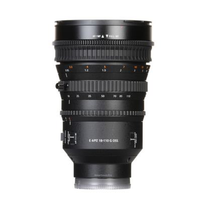 Sony E PZ 18-110mm F4 G OSS APS-C Power Zoom Lens