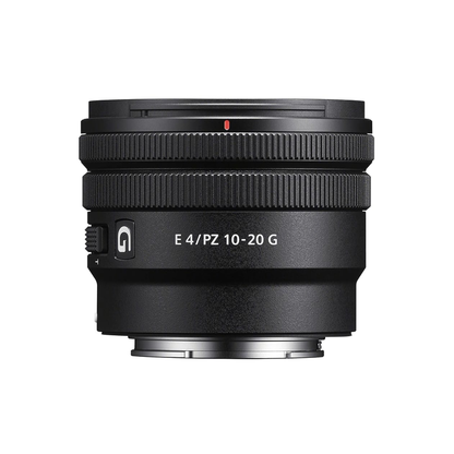 Sony E PZ 10-20mm F4 G APS-C Power Zoom Lens
