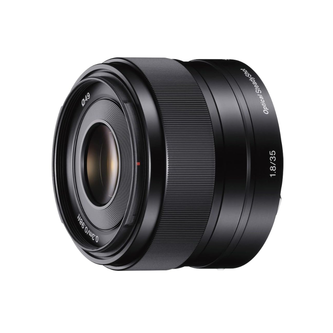 Sony E 35mm f/1.8 OSS APS-C Lens for Sony E-Mount Cameras