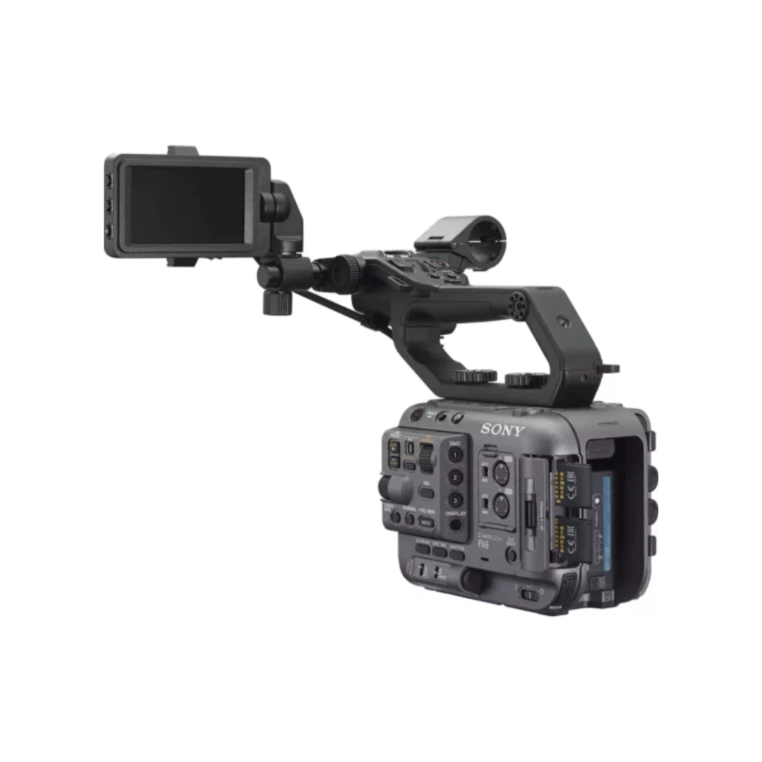 Sony FX6 Full-Frame Cinema Camera Body Only available for rent at Camera Club Bangalore