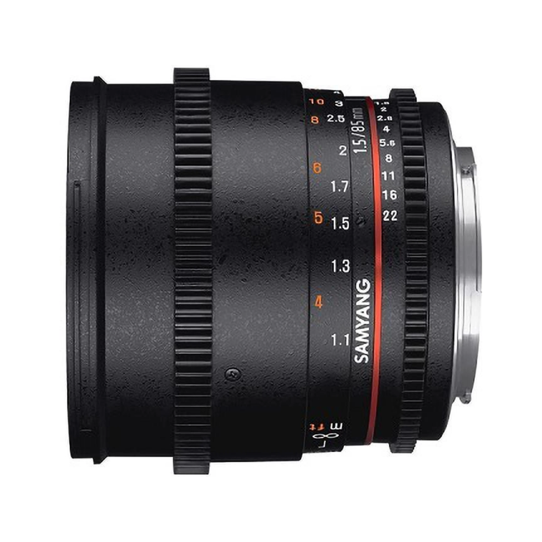 USED I Samyang 85mm T1.5 VDSLR AS IF UMC II Prime Lens