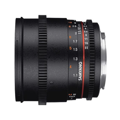 USED I Samyang 85mm T1.5 VDSLR AS IF UMC II Prime Lens