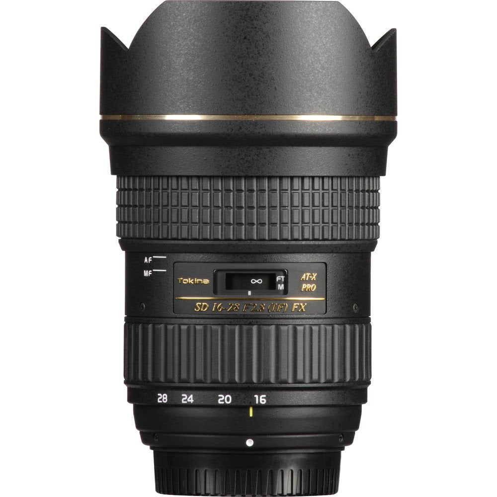 Tokina AT-X 16-28mm f/2.8 Pro FX Lens for Canon