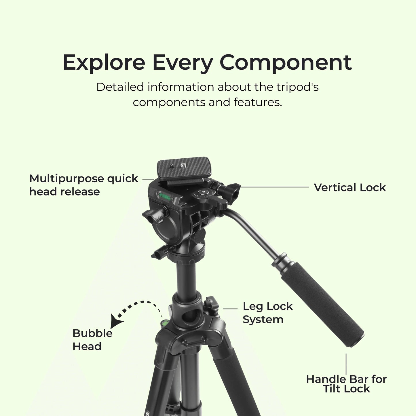 DIGITEK PLATINUM TRIPOD DPTR 895 VD