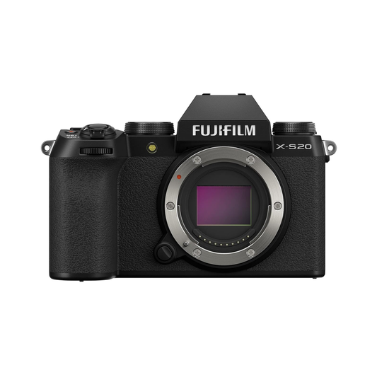 Fujifilm X-S20 26.1MP APS-C X-Trans sensor mirrorless camera with AI and IBIS