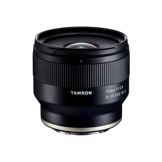 Tamron 24mm f/2.8 Di III OSD M1:2 lens for Sony full-frame mirrorless camera