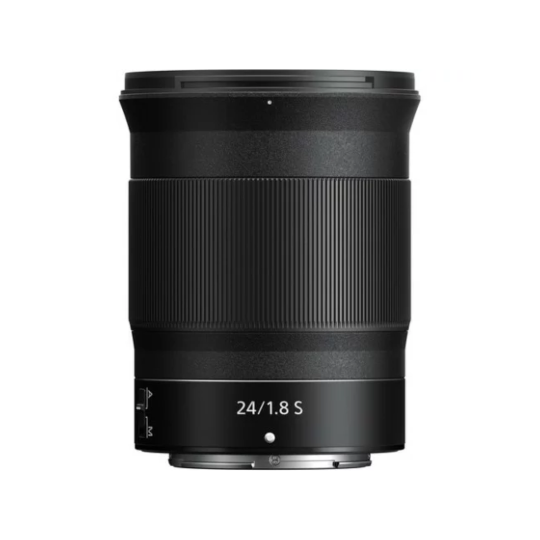 Unboxed Nikon NIKKOR Z 24mm f/1.8 S wide-angle lens for Nikon Z mirrorless cameras
