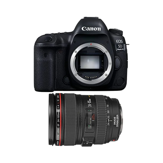 USED I Canon EOS 5D Mark IV with EF 24-105mm f/4L IS USM Lens
